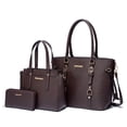 thumbnail image 1 of Set de monedero Montana West, bolso tipo cartera de piel para mujer, 1 of 7