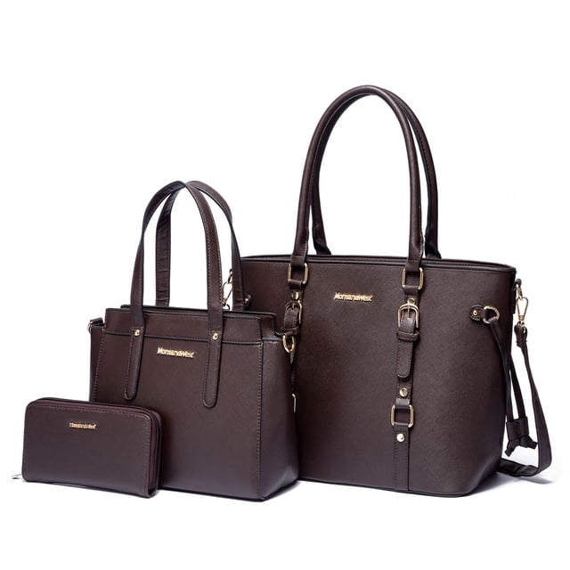 Set de monedero Montana West, bolso tipo cartera de piel para mujer
