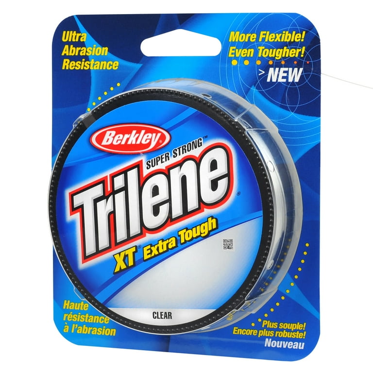 Berkley Trilene XT Monofilament Fishing Line, Low-Vis Green, 30 lb Test  Strength, 220 yd