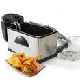 thumbnail image 4 of MegaChef 3.17 Quart Stainless Steel Electric Deep Fryer with Timer, 4 of 8