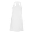 thumbnail image 4 of Timegard Summer Dresses for Women U Neck Ruched Sleeveless Loose Racerback Beach Casual Sundresses, 4 of 8