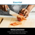 thumbnail image 6 of (2 pack) Ninja NeverDull Essential 12-Piece Stainless Steel Knife Set with Built-in Sharpener, K22012, 6 of 13
