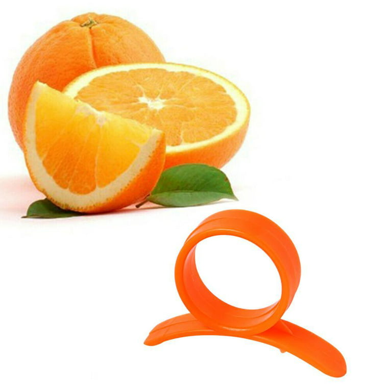 Yiexson Portable Multi-Function Snail Finger Orange Peeler Orange