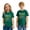 Dark Green, variant on Girls T Shirts 100th Day Of T-Shirt Cute Letter Graphic Short Sleeve Tee Shirt Crewneck Tops Short Sleeve Tees Shirts for Youth Girls for Back To School