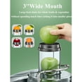 thumbnail image 5 of Juilist GS-328L Centrifugal Juicer Machine for Fruits and Vegetables 800W, Dual Speed Juice Extractor with 3 Wide, 5 of 6