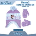 thumbnail image 3 of Disney Toddler Winter Hat, Kids Gloves or Toddler Mittens, Frozen Elsa and Anna Baby Beanie for Girl Ages 2-4, 3 of 6