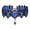 Blue, variant on Black Lace Choker – Gothic-style lace collar for women; perfect for Halloween, weddings, costume parties, proms, and vampire-themed looks.