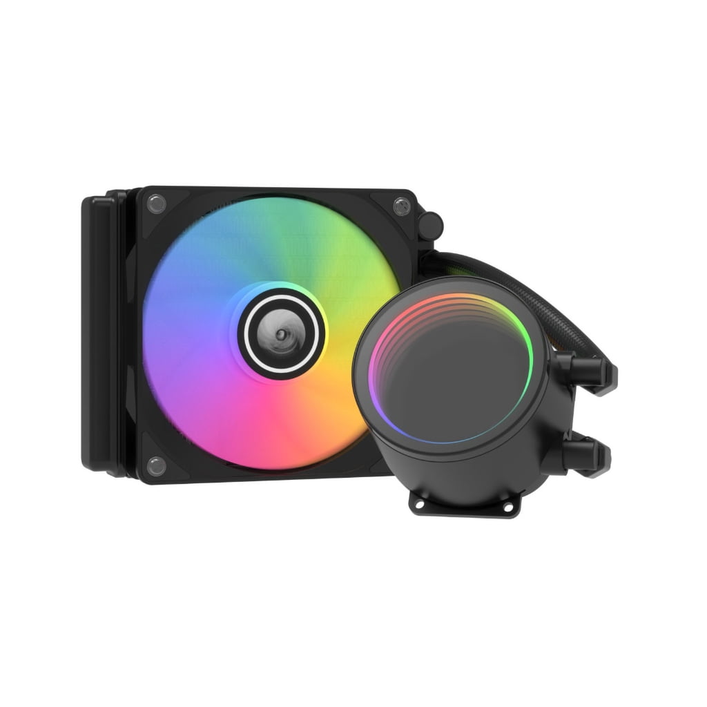 Zeiwohndc Powerful RGB CPU Water Cooler CPU Liquid Cooler High-Performance RGB Fan