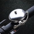 thumbnail image 4 of Bicycle Retro Bell Leisure Bicycle Dial Bell Aluminum Silver Gold Coffee Brown Bicycle Bell Bicycle Bell, 4 of 7