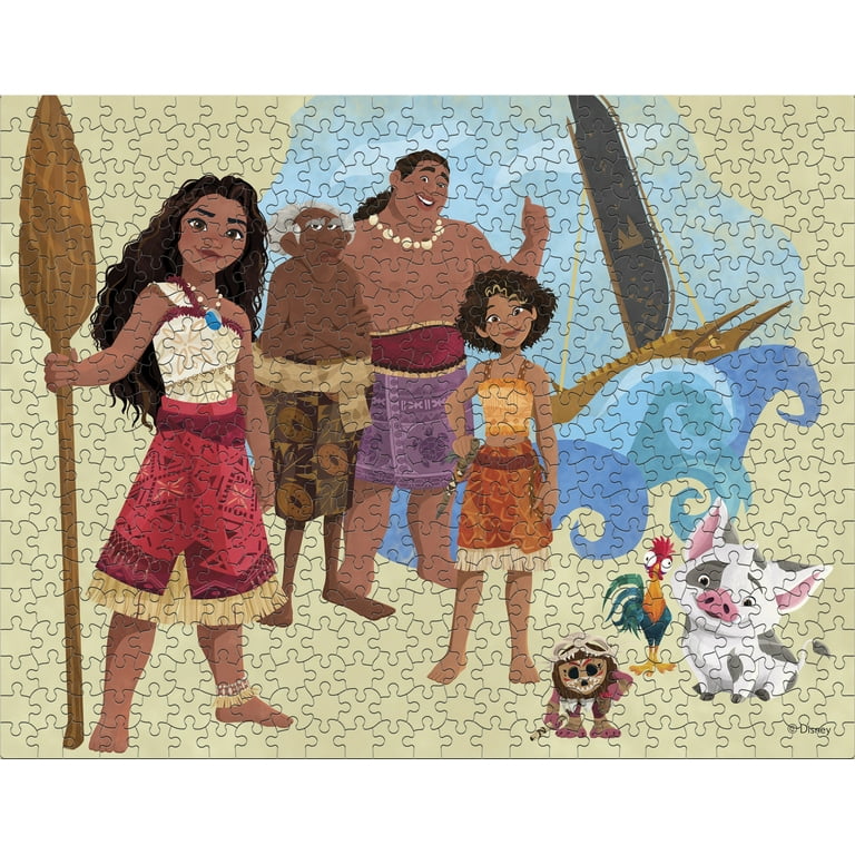 moana Ceaco 4 In 1 Multipack Disney Moana Jigsaw Puzzle Set - 500 Pieces