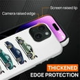 thumbnail image 4 of FKBRCL4U for iPhone 15 Compatible with Magsafe Case Old School Gray Green Blue Super Car Pattern for Girl Boy Full Body Magnetic Design Soft Silicone Protection, 4 of 7