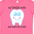 thumbnail image 4 of Inktastic Dentist Rocks Tooth Boys or Girls Toddler T-Shirt, 4 of 5
