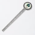 thumbnail image 2 of Saint Patrick's Day Book Marks: a Vintage Silver Lace-Edged Bookmark, the Gift for Readers and Book Lovers, 2 of 5