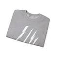 thumbnail image 3 of Effete Feline Claw Marks Scratch Unisex Heavy Blend™ Crewneck Sweatshirt, 3 of 11