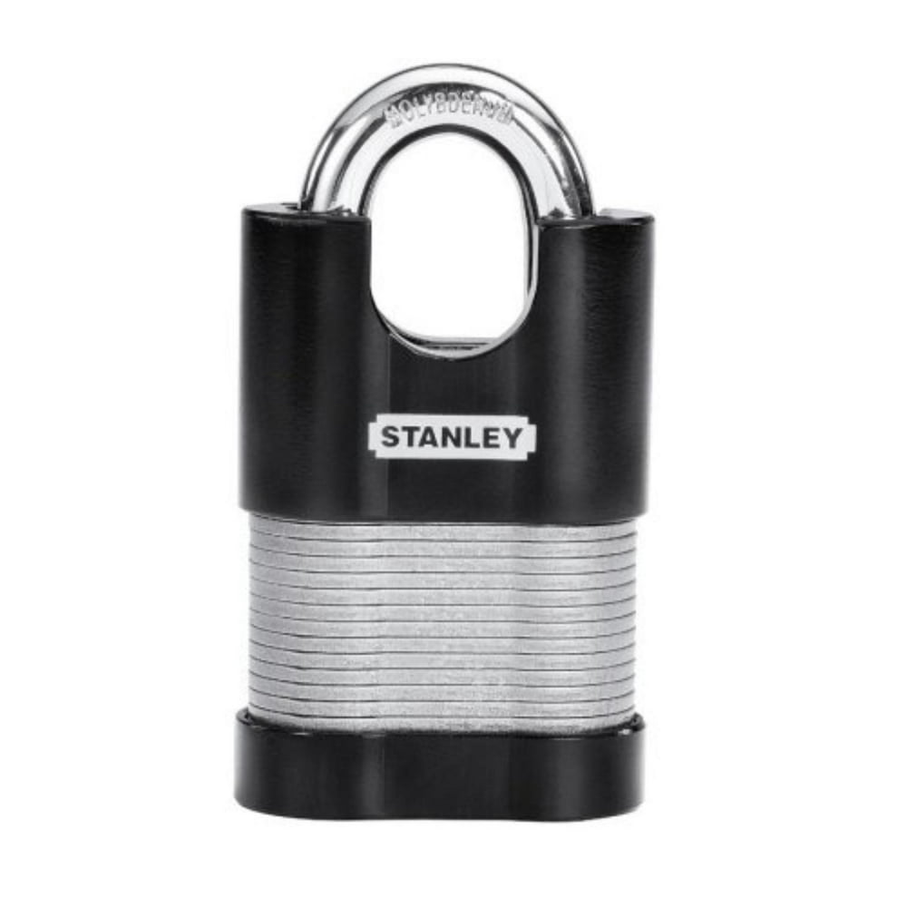 Stanley Hardware S828228 CD8823 Shrouded Laminated Steel Padlock, Astm