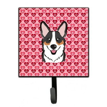 Tricolor Corgi Leash or Key Holder