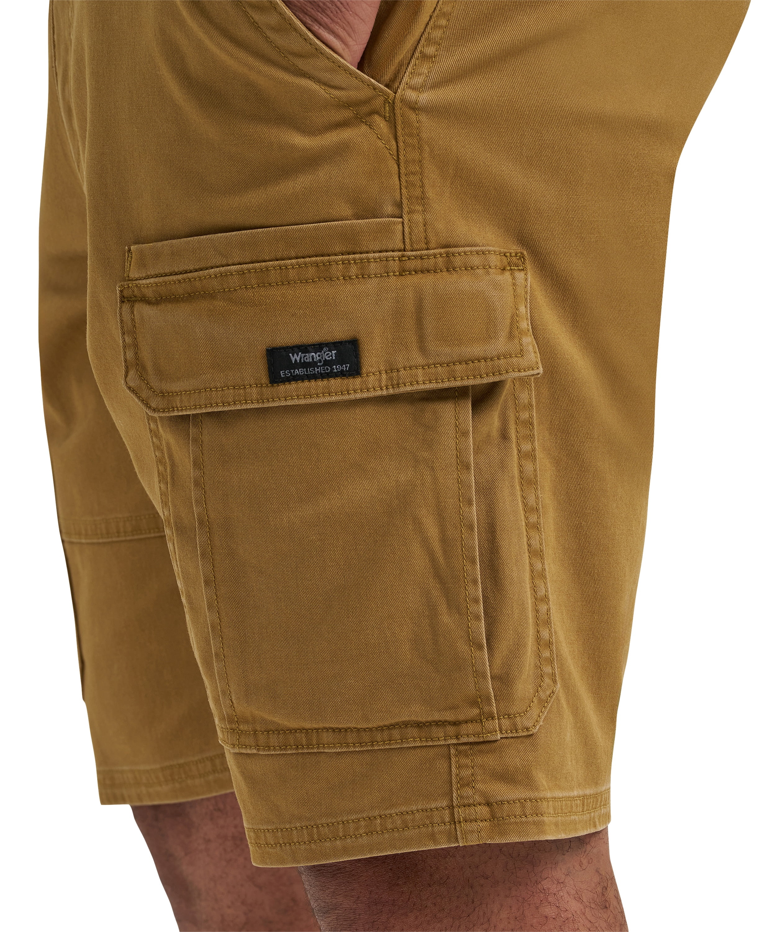 Wrangler Men's and Big Men's Stretch Cargo Shorts