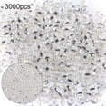 thumbnail image 3 of Cuentas de Vidrio Zhivalor 2 mm 50 g Decoración de ropa, 3 of 8