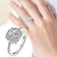 thumbnail image 2 of Bague en Argent Simple Tempérament Féminin Mode Personnalité Bague Bijou de Main Dames Simples, 2 of 6