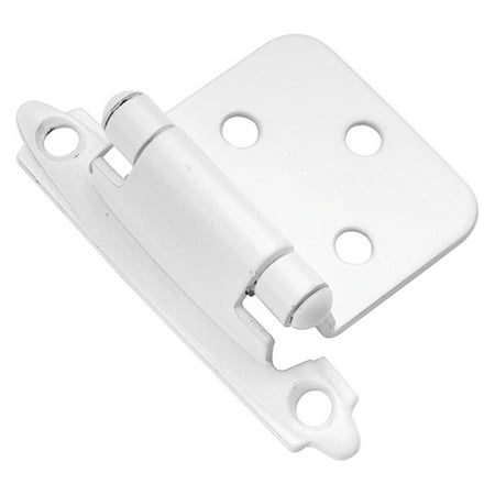 Brass Surface Self Closing Hinge - Hickory Hardware Surface Self-Closing Flush Hinge - Set of 2