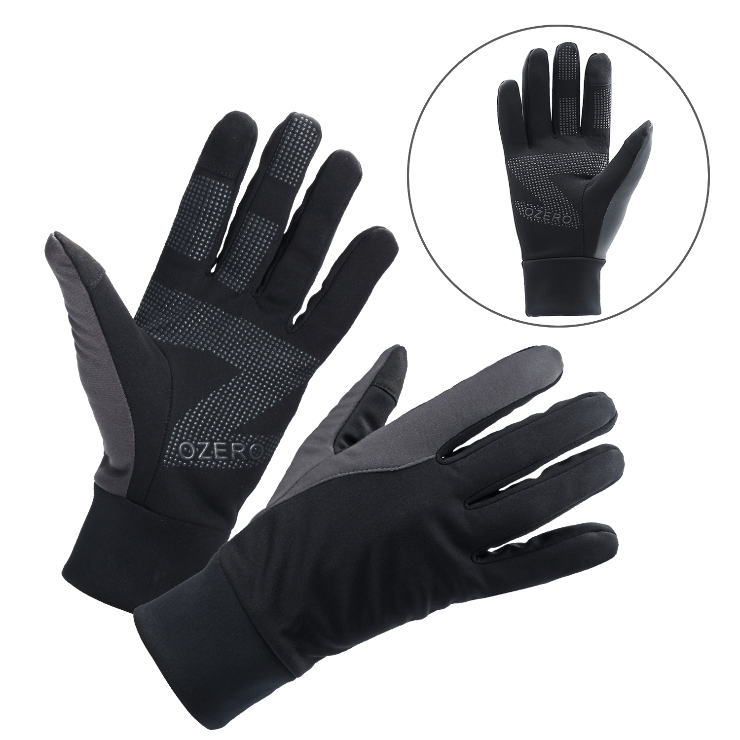 Wholesale Lot of 12 Touch Screen Gloves Smartphone Tablet Pad US Stock BLACK 