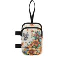 thumbnail image 2 of COEQINE Lightweight Crutch Bag Mobility Aid Bag Gold Boho Floral Butterfly Forearm Crutch Bag Pouch, Walking Stick Accessories, Lightweight, for Elbow Crutches, for Men Women, 2 of 7