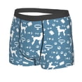 thumbnail image 5 of Goofa Poodle Dog Printed Men's Boxer Briefs Underwear, Moisture-Wicking Underwear, Trunk,Soft and Breathable Cotton Underwear-Small, 5 of 9