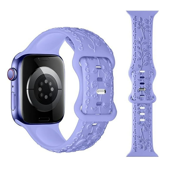 Sport Bands Compatible with Apple Watch Bands for Women Men 40mm 41mm 42mm 38mm 44mm 45mm 46mm 49mm, Silicone Adjustable Band for Apple Watch Band for iWatch Series 10 9 Ultra SE 8 7 6 5 4 3 2