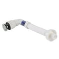 thumbnail image 1 of Adjustable Ripple Anti-Odor S Tube Drain Pipe, Sink Drain Pipe, for Fast Drainage Fix Alignment, Plumbing Problem 40mm/1.6In In Diameter  Connections, 1 of 8