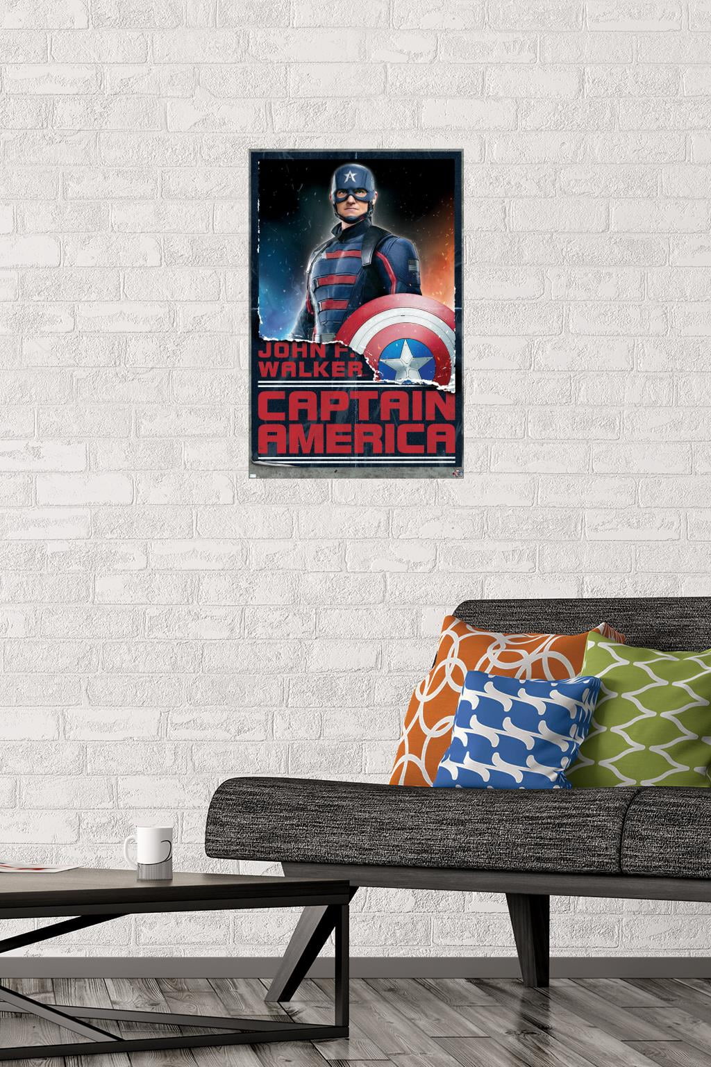 Marvel Falcon and Winter Soldier - John F. Walker Wall Poster, 14.725" x 22.375"