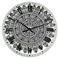 thumbnail image 1 of DesignArt Horloge Murale Mandala Dessin Grande, 1 of 2