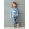 thumbnail image 2 of Playful Unicorn Long Sleeve Toddler -Image by Shutterstock,  2 Toddler, 2 of 4