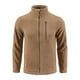 thumbnail image 3 of pstuiky Camisas de manga larga de invierno para hombre, Chaqueta informal de invierno para hombre, color liso, con bolsillos con cremallera y manga larga, cuello alto camisetas de hombre l, 3 of 4