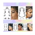 thumbnail image 3 of Hair Sticker DIY Waterproof Hair Styling Sticker Baby Hair Tattoo Sticker, 3 of 10