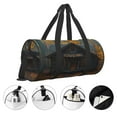 thumbnail image 5 of Fotbe Rustic Cabin Autumn Forest Pattern Foldable Sports Gym Bag with Wet Dry Pocket, Ultralight Travel Bag, Large Capacity Duffel Bag, Splash Proof Carry on Bag, Overnight Bag, Weekender Bag, 5 of 8