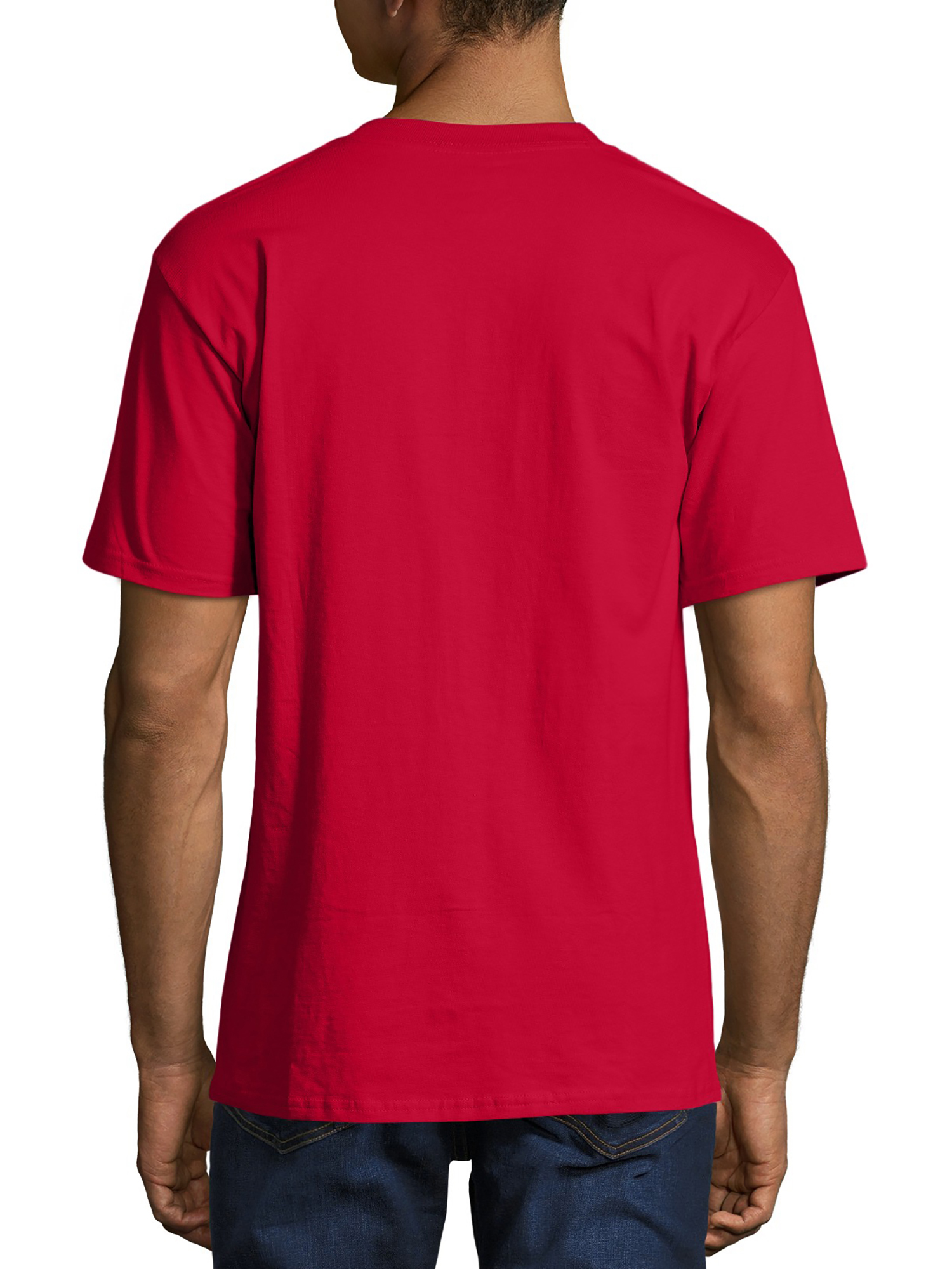 Hanes Big Men's Beefy Heavyweight Short Sleeve T-shirt - Tall Sizes, Up To Size 4XT - image 4 of 7