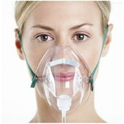 Adult Oxygen Mask with 6.6' Tubing - Soft - XL Size - 3 Pack