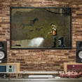 thumbnail image 2 of wall26 Framed Canvas Print Wall Art Banksy British Artist Wall Wash Lascaux French Horse Cave Graffiti &amp; Street Art Urban Illustrations Modern Art for Living Room, Bedroom, Office - 16"x24&q, 2 of 5