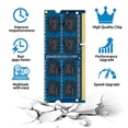 thumbnail image 3 of 2X4Gb Ddr3L 1600Mhz Sodimm Ram Pc3L 12800S 2Rx8 Pc3 1600 Ddr3 12800 204-Pin 1.35V Memoria De Computadora Portátil De Doble Rango Kit De 8Gb, 3 of 5