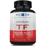 OraMune TF | 100% All-Natural Dietary Supplement with Pure Colostrum and Transfer Factor | 100 Capsules