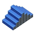 thumbnail image 1 of czcpp-Staples for Stapler, 2 Pack(1000Pcs Staples Per Pack) 26/6 Standard 1/4 Inch Length Staples Jam Free for Home Office Supplies, Blue, 1 of 4