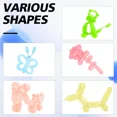 thumbnail image 3 of 50/100pcs 260 Balloons Long Modelling Balloons for Kids Birthday Decoration, 100% Biodegradable Latex Balloons, Safe and Non-Toxic, Perfect for Party Decorations, Arts and Crafts, 3 of 7