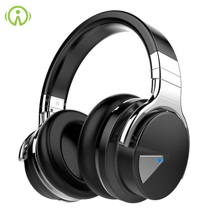 Meidong BlackE7 Active Noise Cancelling Headphones，Multipoint, Comfort and Foldable Headset for 30H Music,EMPERSTAR Wireless Over-Ear Headphone with Mic for TV,Travel,Work