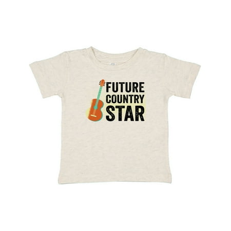 

Inktastic Guitar Music Future Country Star Gift Baby Boy or Baby Girl T-Shirt