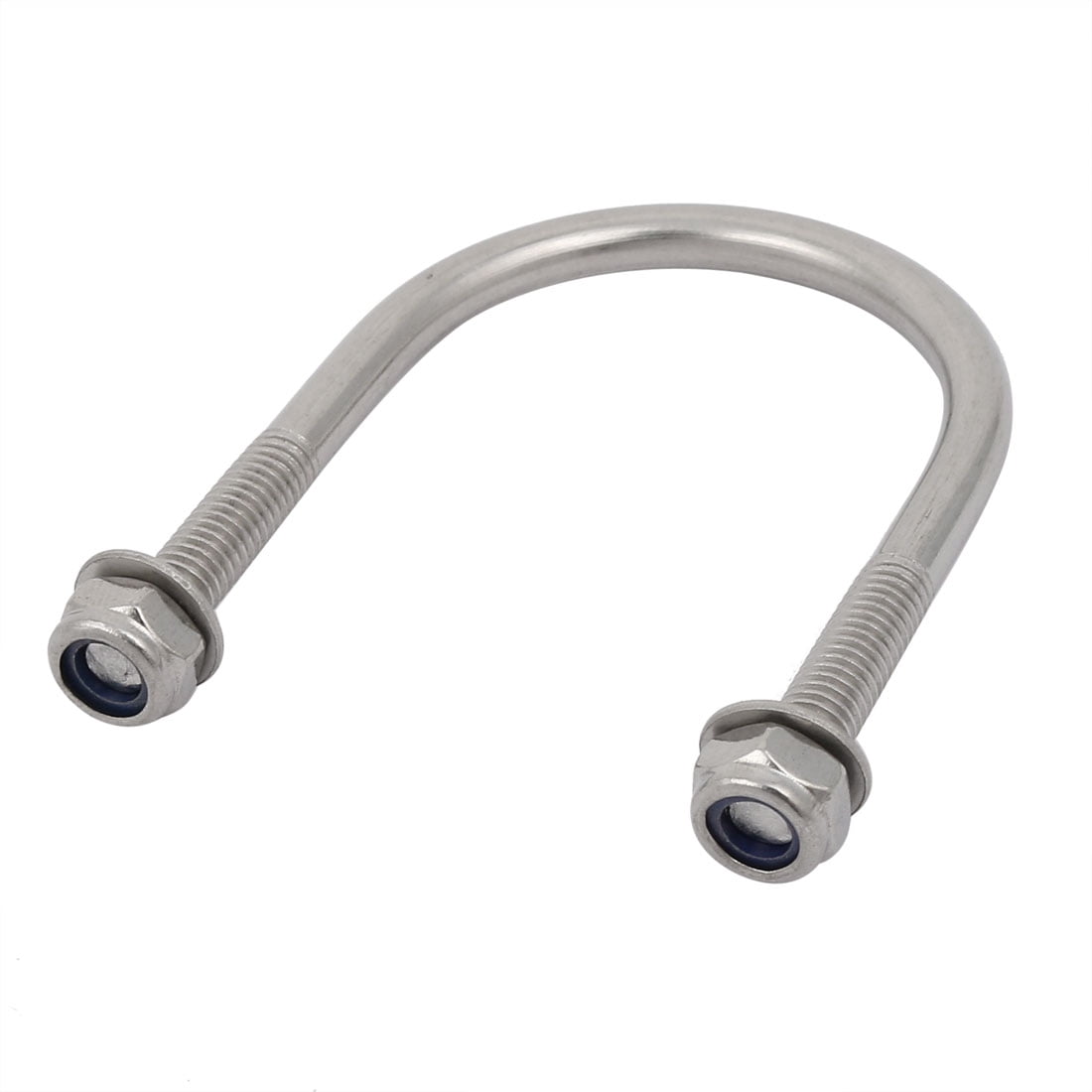Unique Bargains 10pcs M6 Thread 304 Stainless Steel Round Bend U Bolt for 42mm Pipe Outer Dia