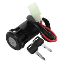 WASHWEPE Ignition Switch Black Aluminum Alloy 1Set For ATV