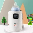thumbnail image 6 of Portable USB Baby Bottle Warmer Bag Travel Milk Warmer Infant Feeding Bottle Warm Cover, 6 of 19