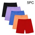 thumbnail image 3 of WMTBSRSW 5 Pack Girls Bike Athletic Shorts Soft Cartwheel Under Dress Shorts Toddler Short Leggings Pants for Yoga Dance Kids 5-14Y, 3 of 9