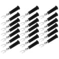thumbnail image 2 of U Type Wire Terminals Insulated Fork Spade Wire Connector Electrical Spade Wire Connector 20Pcs 6mm U/Y Type Electrical Crimp Terminals Insulated Fork Spade Wire Connectors For, 2 of 8