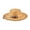 Khaki, variant on Yifymode Womens Beach Sun Straw Hat Summer Floppy Wide Brim Foldable Packable | Packable & Travel Friendly:Suitable for beach, outdoor activities